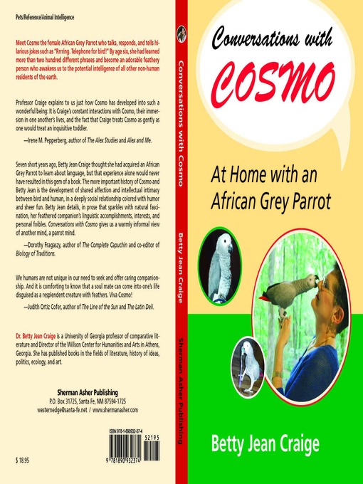 Title details for Conversations With Cosmo by Betty Jean Craige - Available